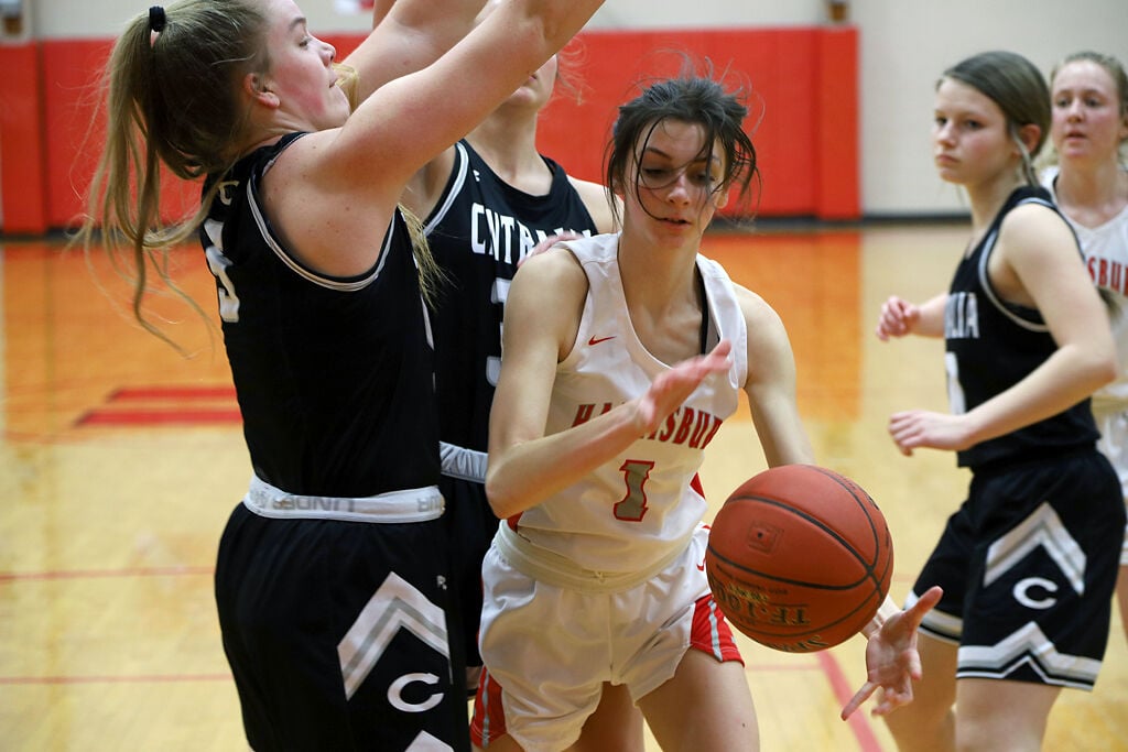 Harrisburg's Carli Ellis controls the ball